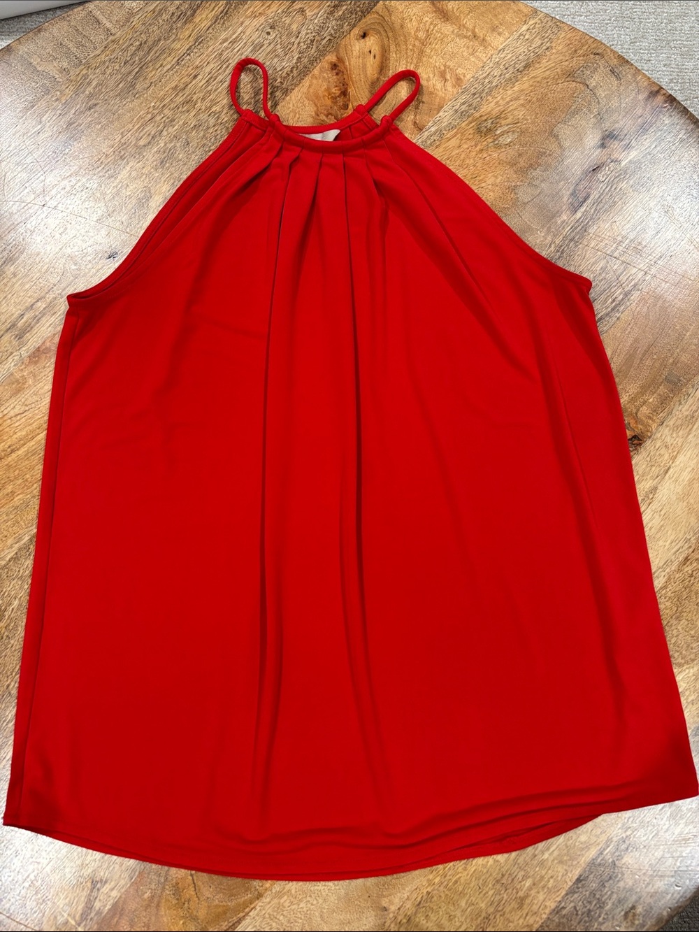 Banana Republic Red Halter Sleeveless Top